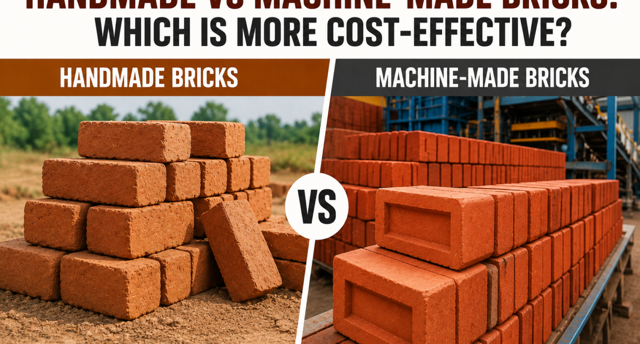 Handmade vs Machine-Made Bricks
